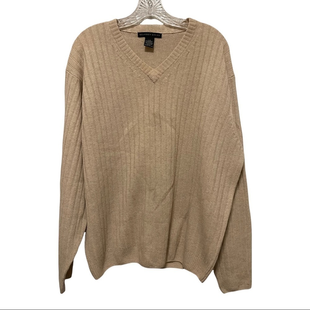 Geoffrey Beene Man Wool/Cashmere  Sweater Size L